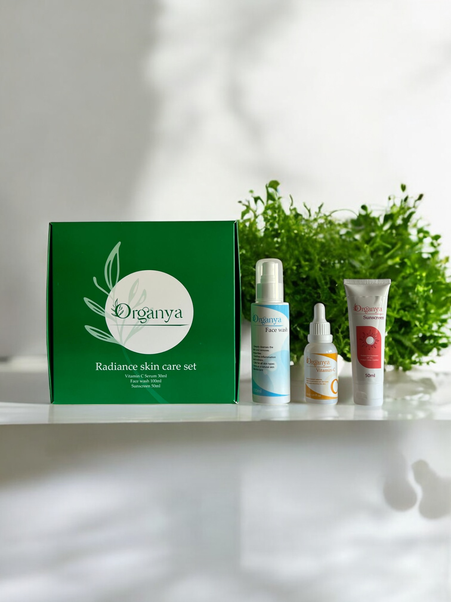 Organya Radiance Skin Care Set